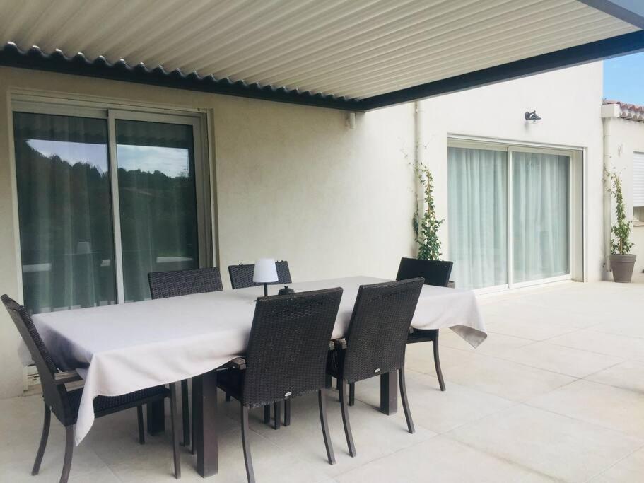 Villa Familiale 9 Pers Cabries Entre Aix Et Marseille 5 Min Gare Aix Tgv 15 Min Aeroport Mp Cabriès Exterior foto